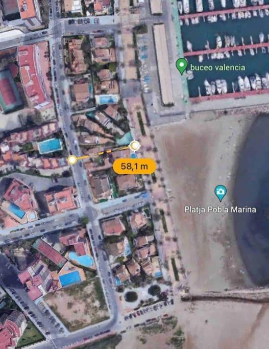 Apartamento Pobla De Farnals, Vistas Al Mar, Wifi La Pobla de Farnals Exteriör bild